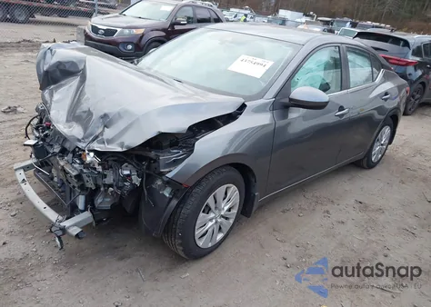 2021 Nissan Sentra S Xtronic Cvt из США, поврежденный, VIN 3N1AB8BV8MY262143